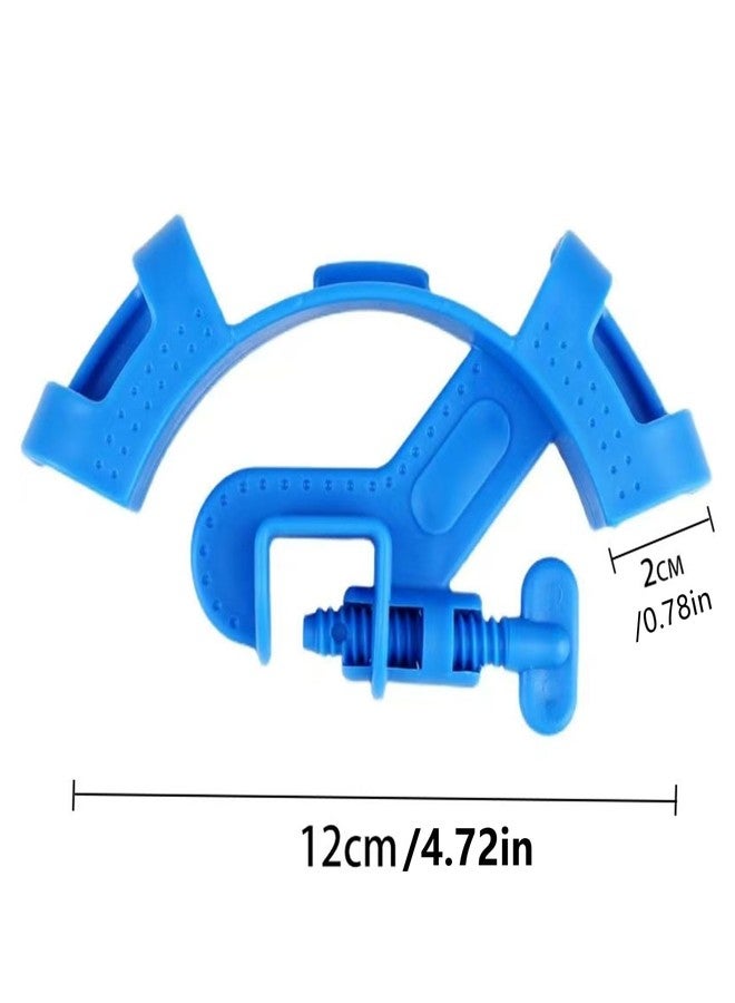 Fuzdaycu Fish Tank Water Pipe Clamp, Adjustable Fish Tank Tubing Holders Pipe Fixing Bracket, Aquarium Hose Clip Water Changer Holder for Fish Tank Cleaning Water Changing - Image 2